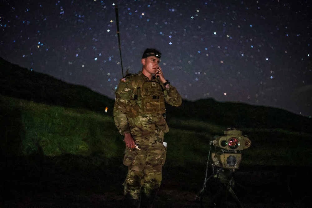 25thID FiST Night Training at Makua Valley