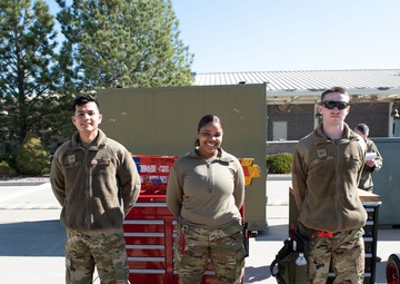 Fighter Squadrons compete in the Quarterly Load Crew Competition