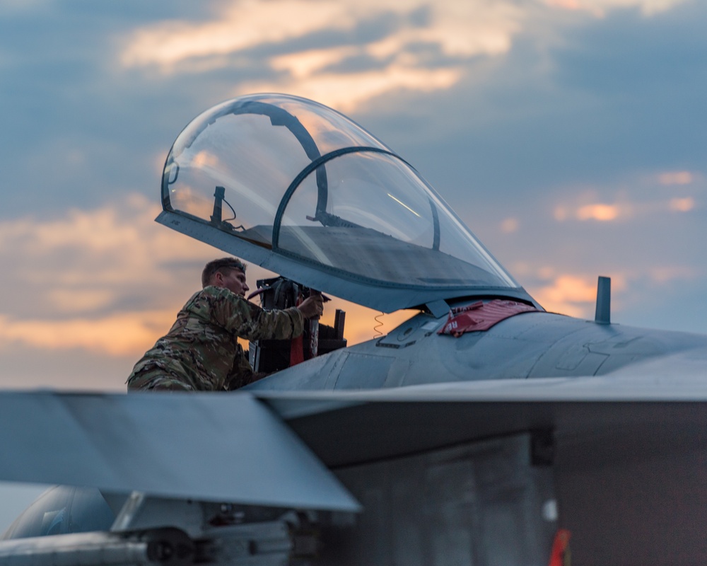 Sentry Savannah 2021 Aircraft prepare for exercise