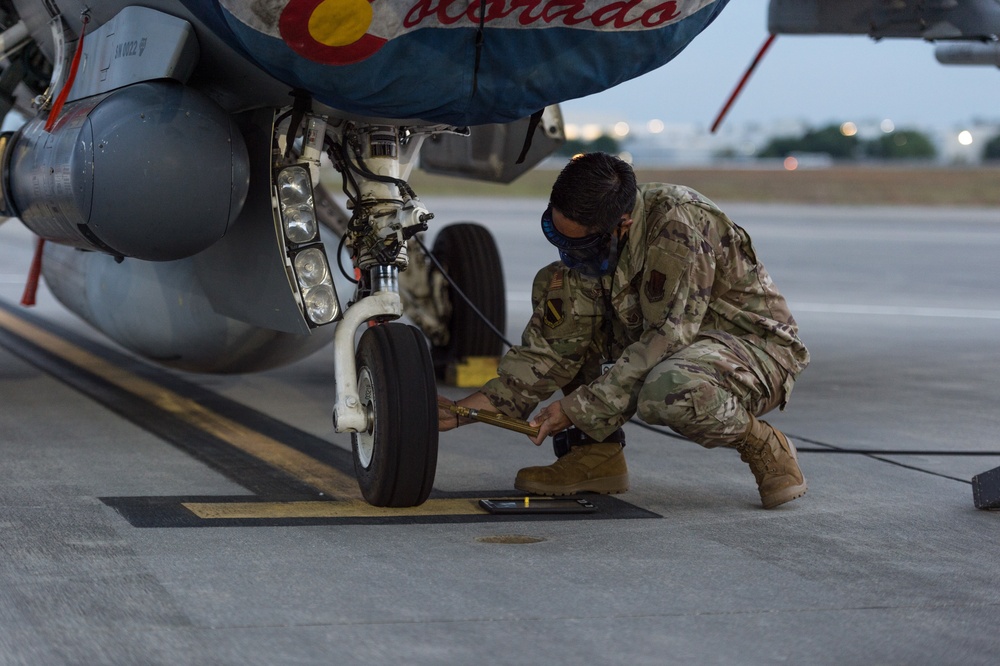 Sentry Savannah 2021 Aircraft prepare for exercise