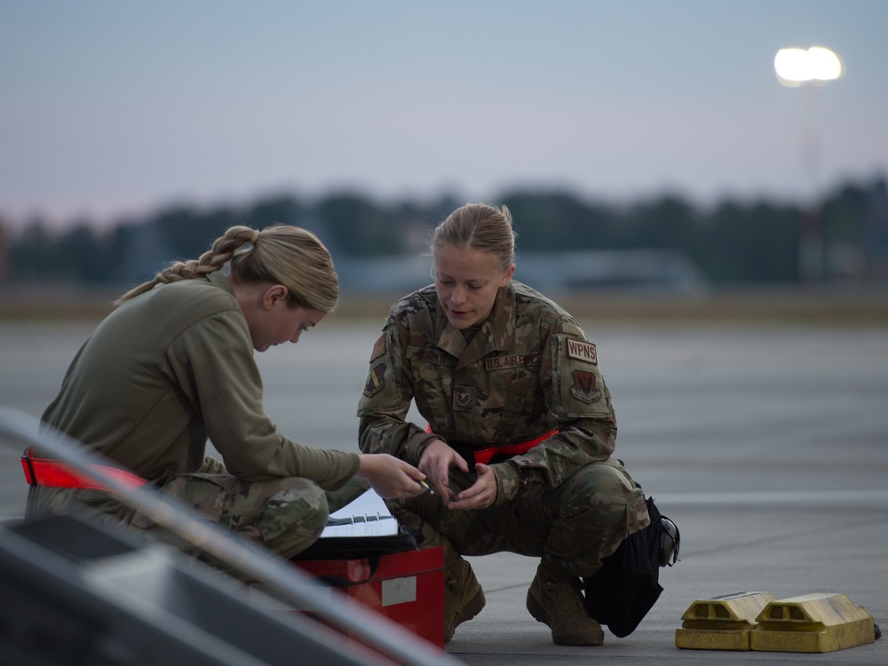 Sentry Savannah 2021 Aircraft prepare for exercise