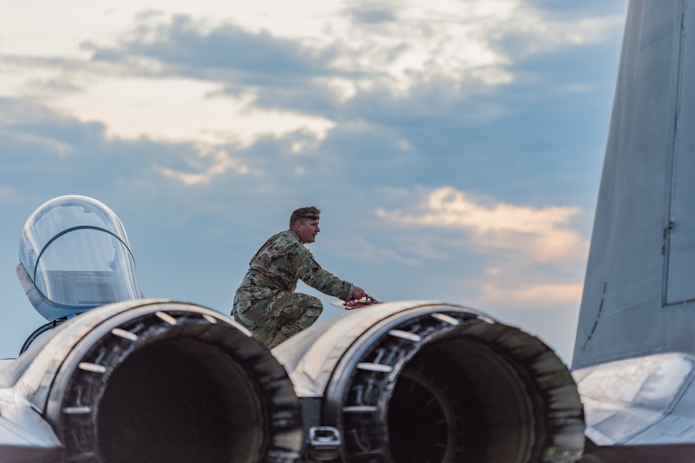 Sentry Savannah 2021 Aircraft prepare for exercise