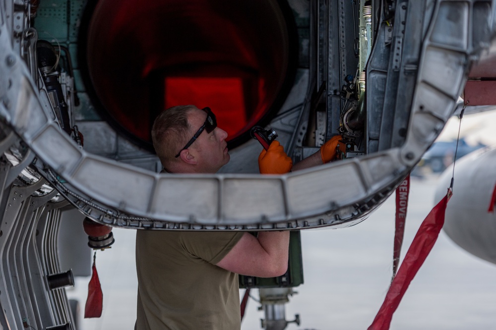 Sentry Savannah 2021 Aircraft prepare for exercise