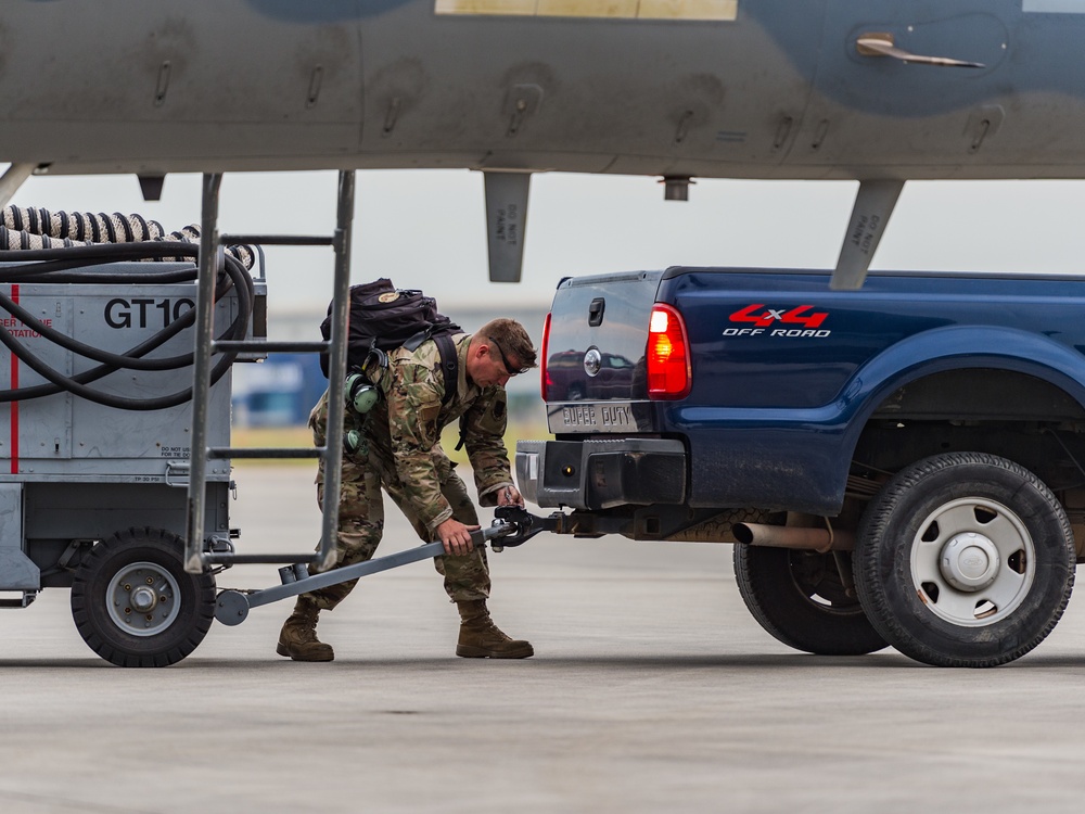 Sentry Savannah 2021 Aircraft prepare for exercise