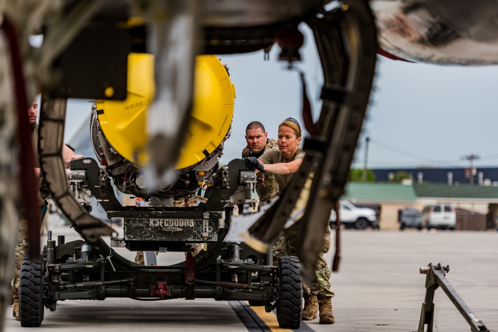 Sentry Savannah 2021 Aircraft prepare for exercise