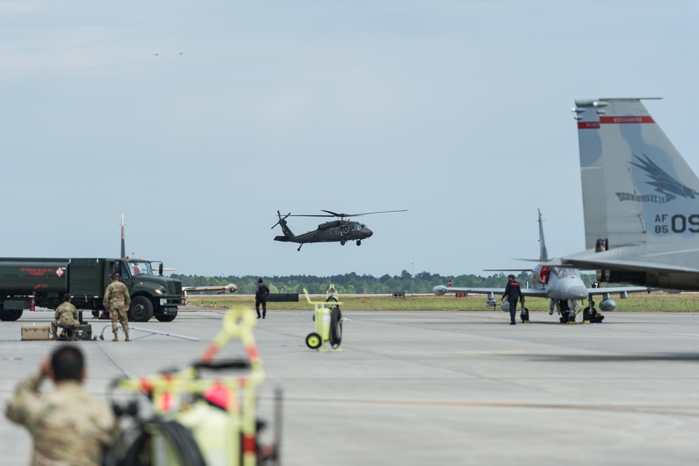 Sentry Savannah 2021 Aircraft prepare for exercise