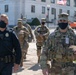Hawaii National Guardsmen patrol National Capitol with Capitol Police