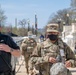 Hawaii National Guardsmen patrol National Capitol with Capitol Police