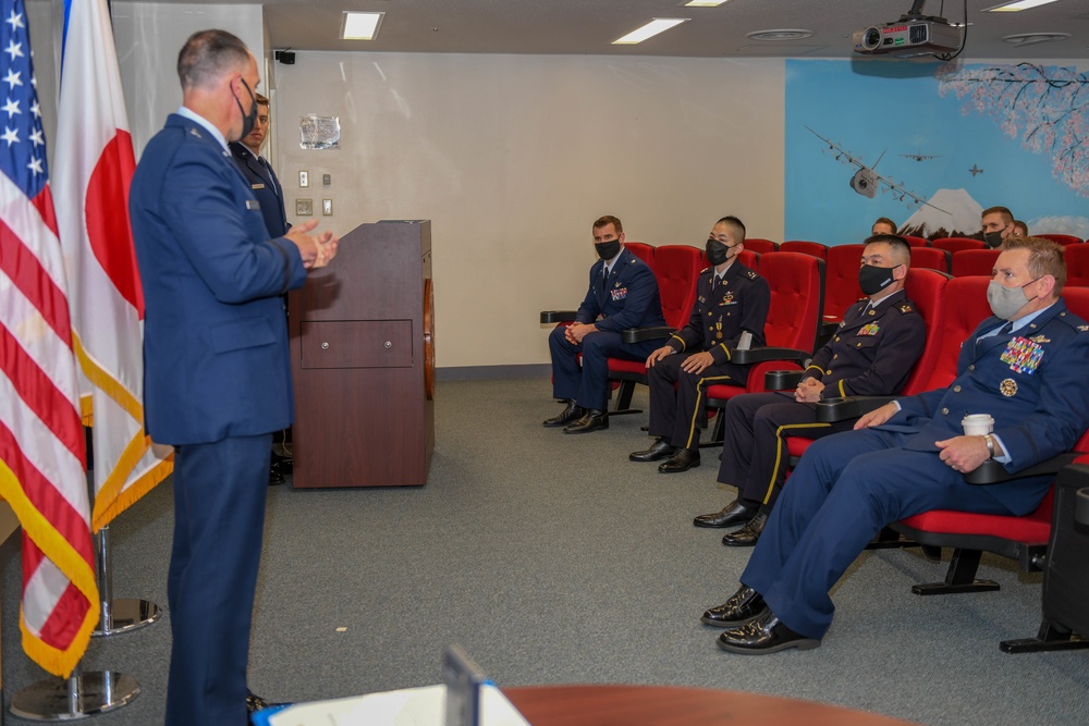 Capt. Ryosuke Taki Receives Air Force Commendation Medal