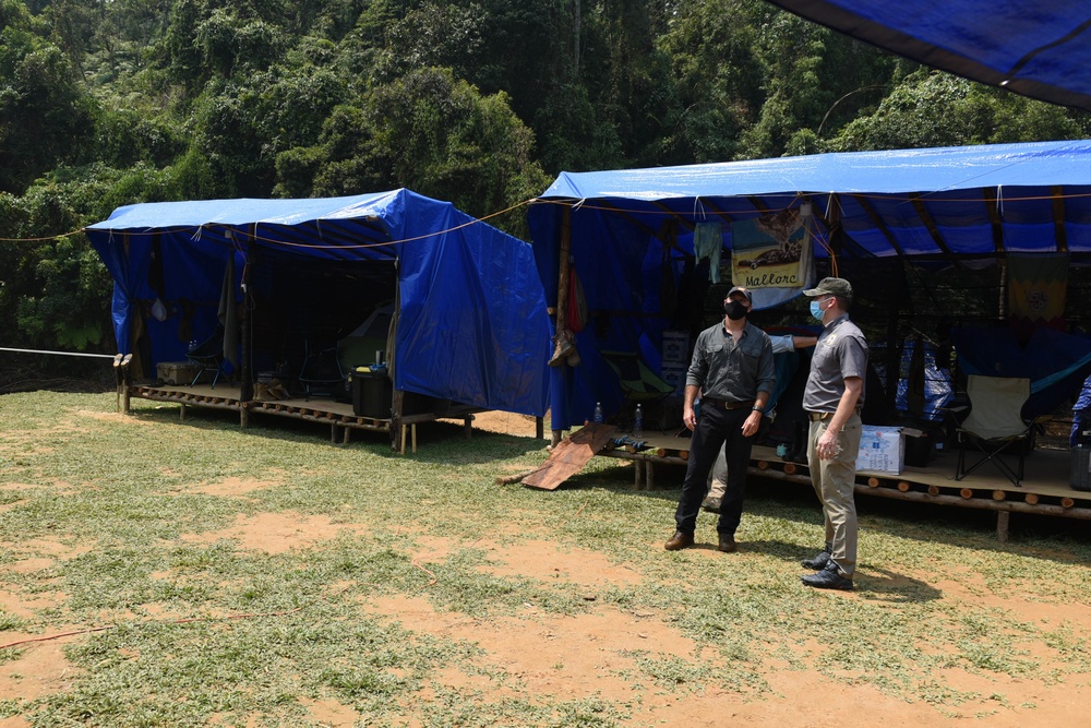 Detachment 2 Commander tours recovery site