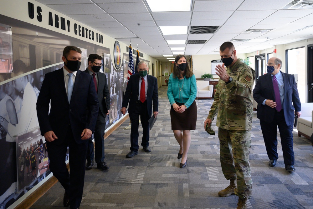 Congresswoman Luria visits JBLE