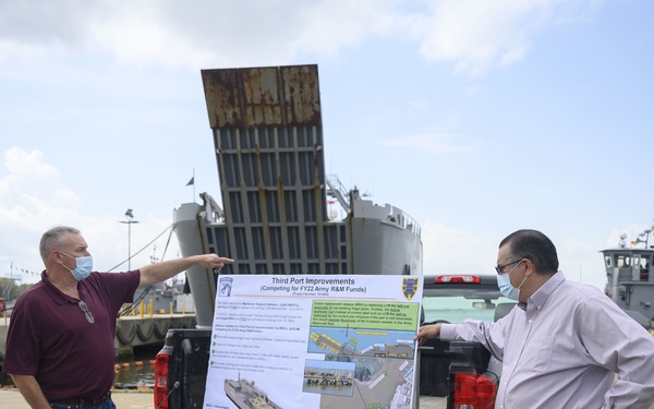 Congresswoman Luria visits JBLE