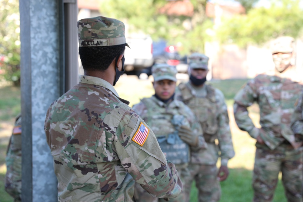 1st Theater Sustainment Command's Blue Team conducts training ahead of deployment