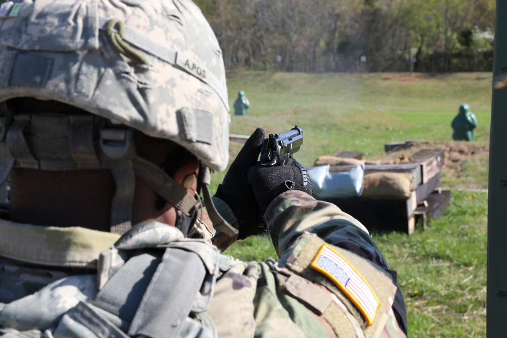 1st Theater Sustainment Command's Blue Team conducts training ahead of deployment