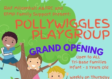 RAF Mildenhall Pollywiggles Playgroup provides opportunity to connect