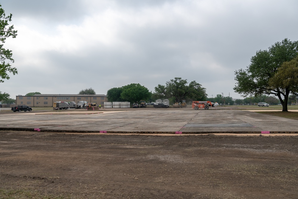 Unaccompanied children temporary facilities preparation