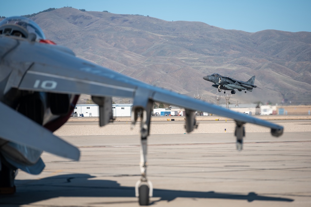 Marines train at Gowen Field