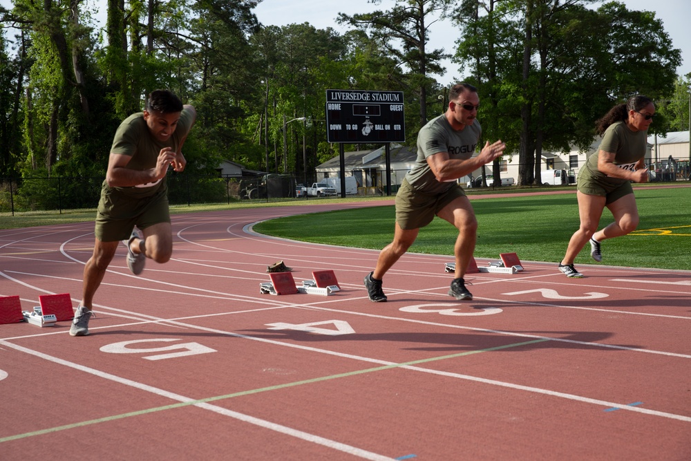 2021 Regional Marine Corps Trials track events on Camp Lejeune