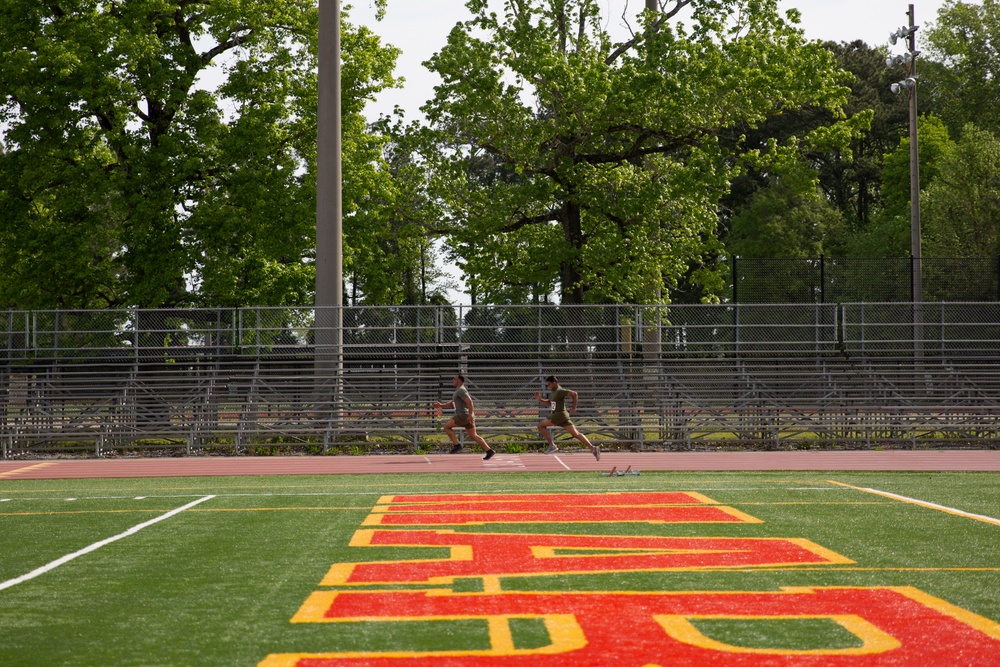 2021 East Regional Marine Corps Trials track