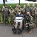 Centenarian pilot visits 103rd Attack Squadron