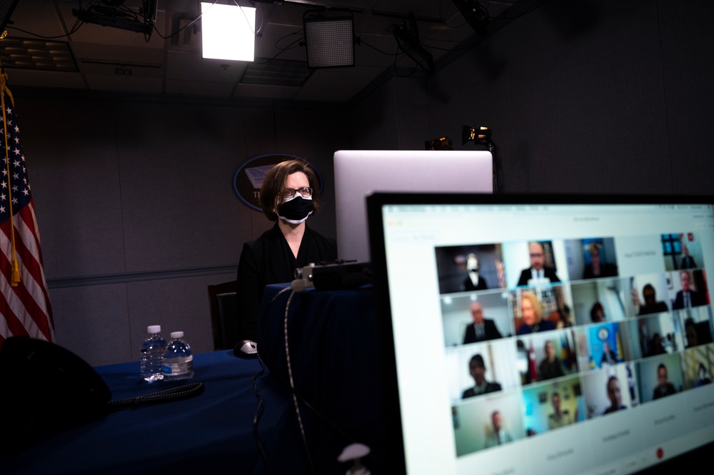Defense Official Participates in U.S.-Adriatic Charter Virtual Conference