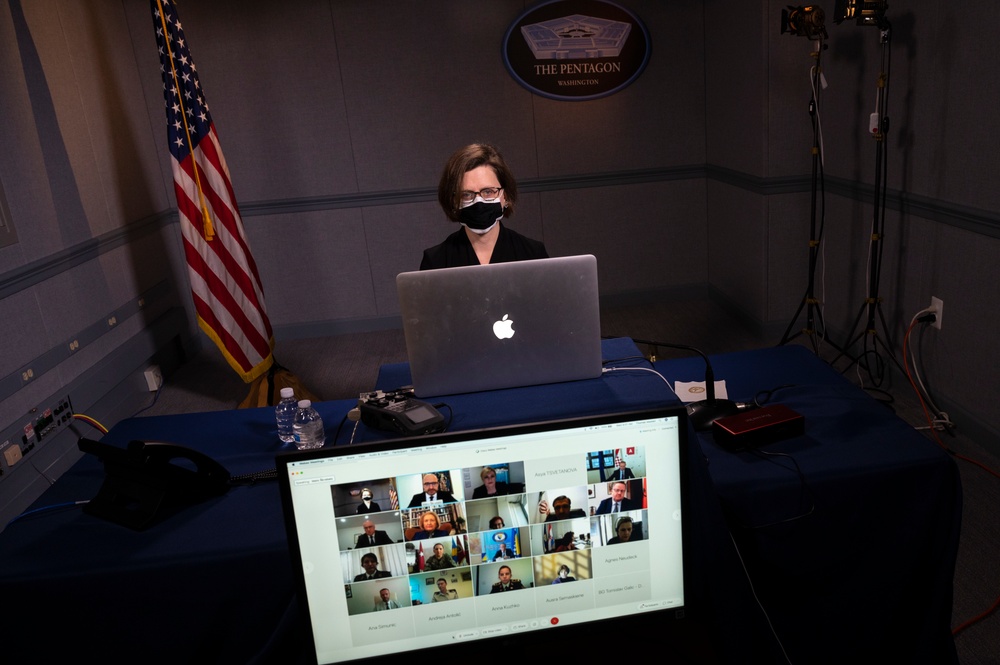 Defense Official Participates in U.S.-Adriatic Charter Virtual Conference