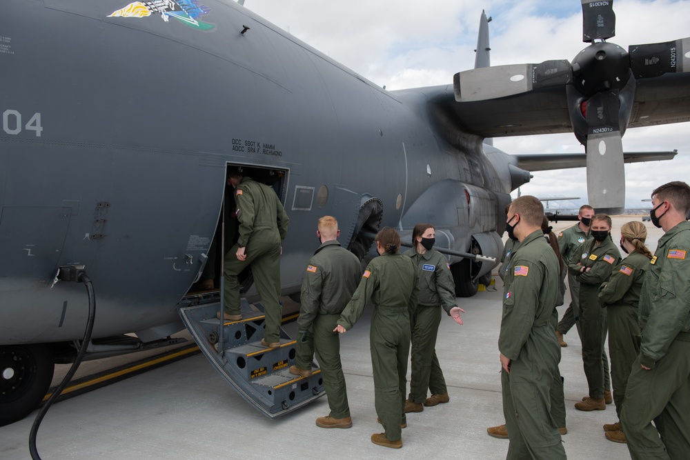 Air Force Academy Cadets Participate in Aircraft Familiarization
