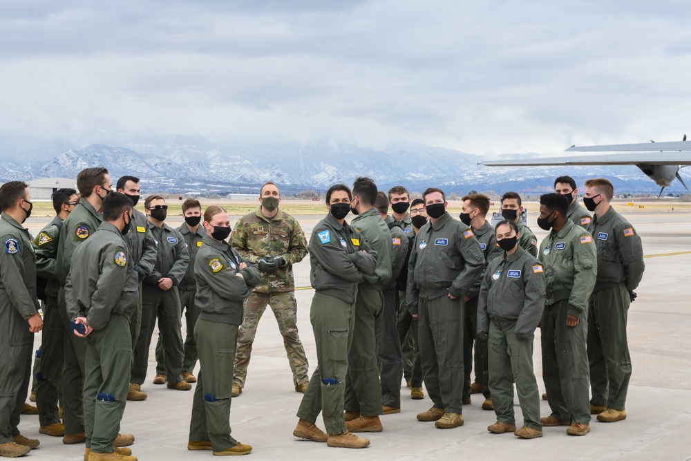 Air Force Academy Cadets Participate in Aircraft Familiarization