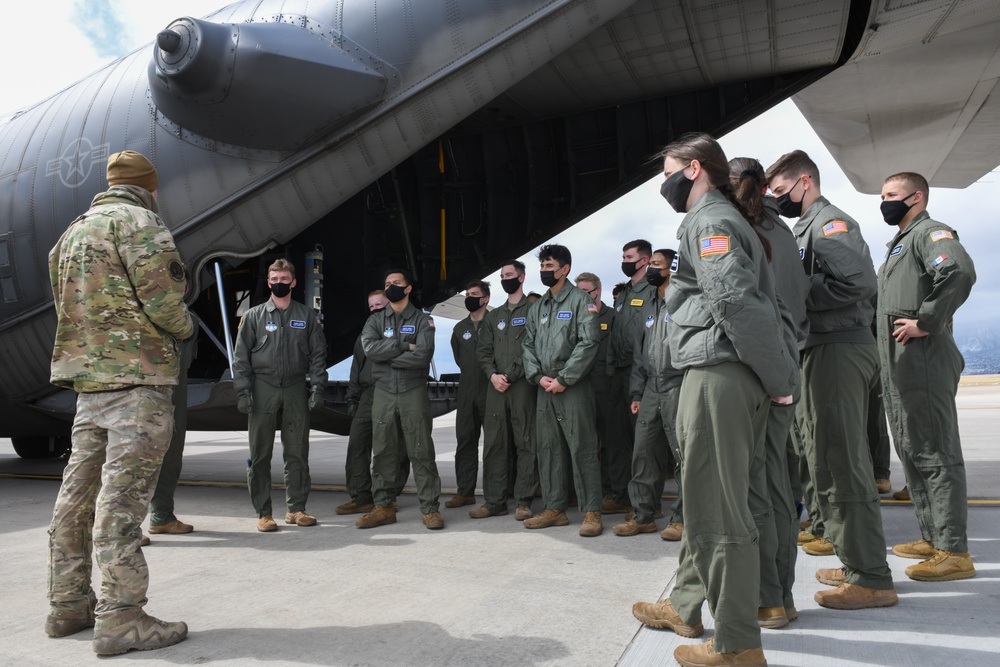 Air Force Academy Cadets Participate in Aircraft Familiarization