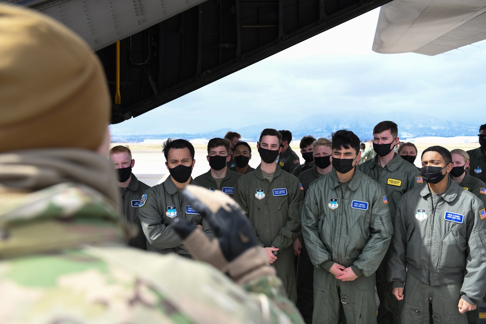 Air Force Academy Cadets Participate in Aircraft Familiarization