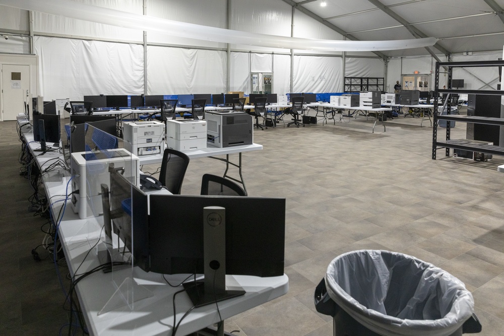 Soft sided processing facility constructed in Yuma, Arizona