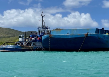 Coast Guard investigates tug boat Don Jaime and deck barge Marilin H reported pier allision and vessel grounding in Culebra, Puerto Rico