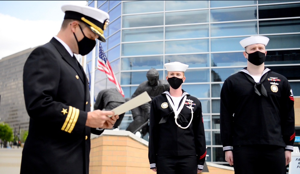 NTAG Pittsburgh Sailors Meritoriously Advanced