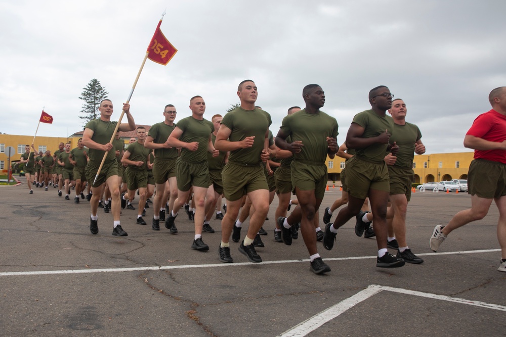Charlie Company Motivational Run