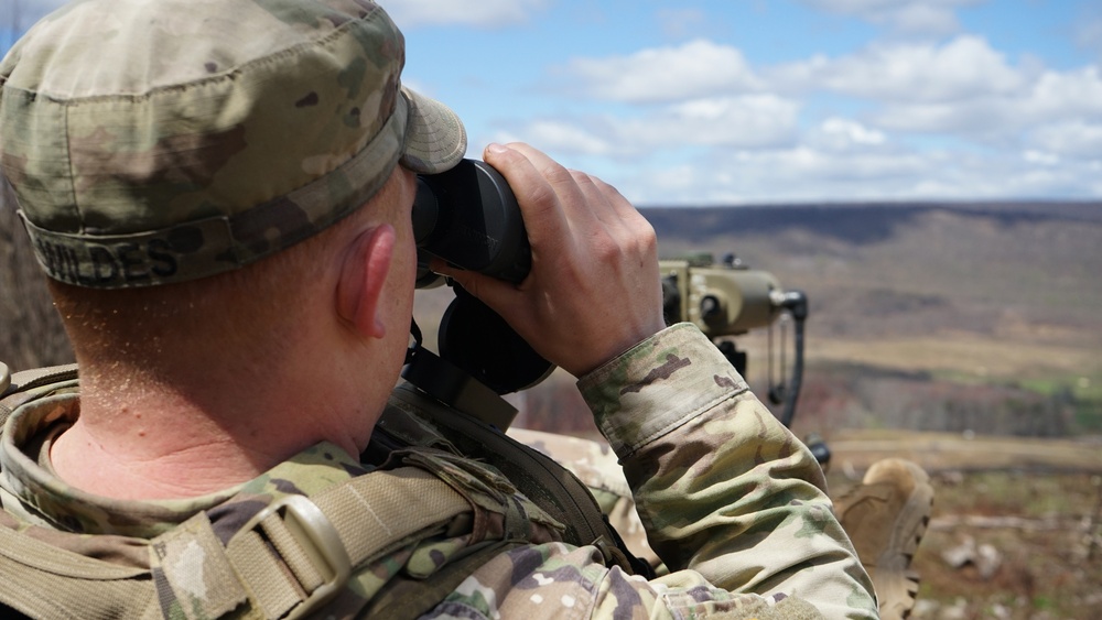 1-109th FA sends rounds down range during Table VI Qualification