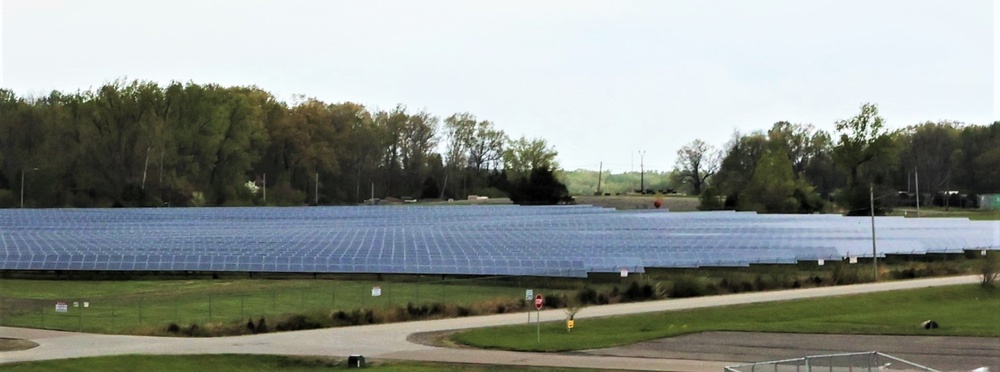 Solar power grid Fort Knox