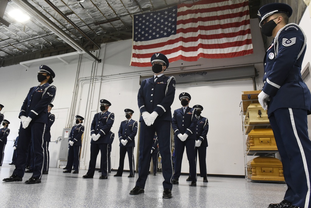 Wright-Patterson Honor Guard Graduation