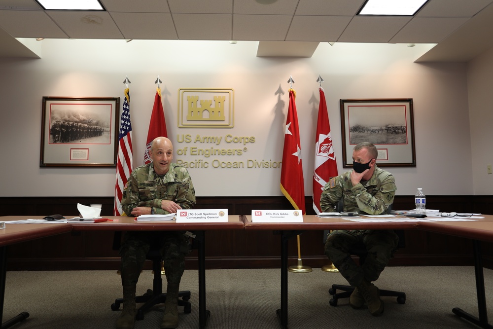 USACE Chief of Engineers receives IPLAN update from POD leaders