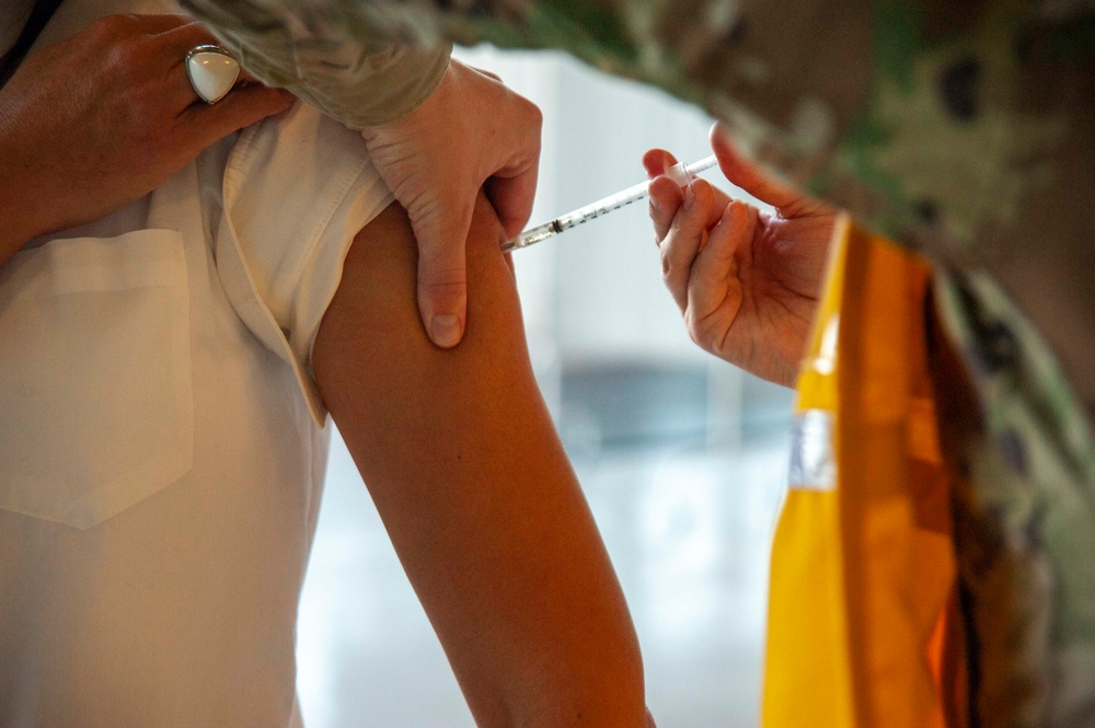 MacDill AFB protects the force with COVID-19 vaccinations