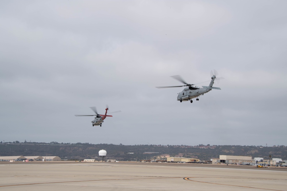 HSM-49 Conducts Training Flight