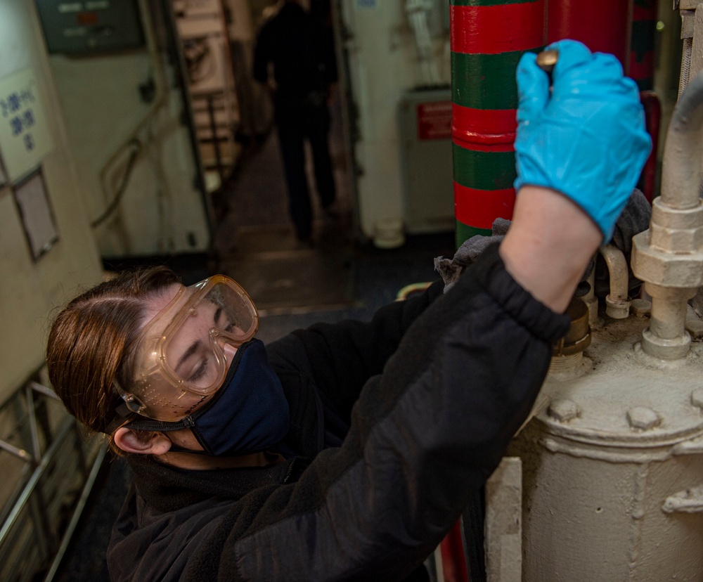 USS Harry S. Truman (CVN 75) is currently in Norfolk Naval Shipyard for its Extended Carrier Incremental Availability (ECIA).