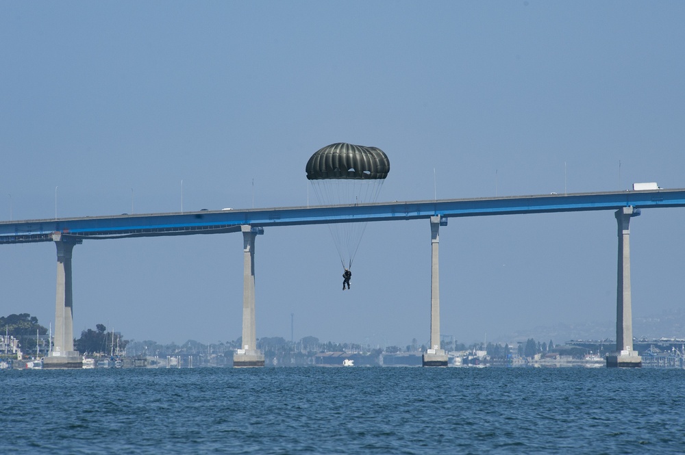 West Coast-based operators conduct static line jump and military free fall training.