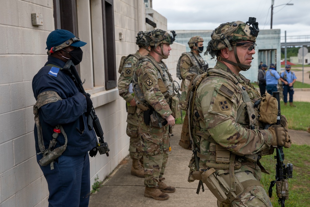 3BCT conducts peace keeping operations at JRTC rotation 21-06