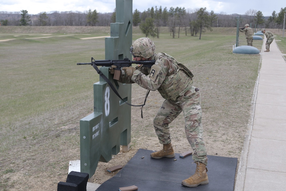 First Army Best Warrior Competition Weapon Qualification
