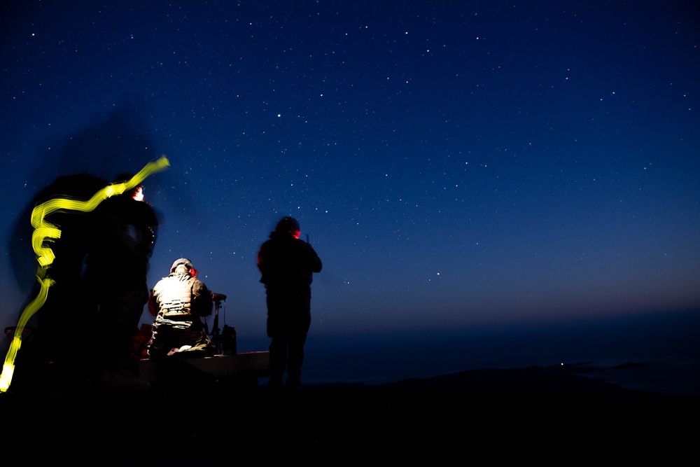 1st ANGLICO Conducts Call for Fire Drills