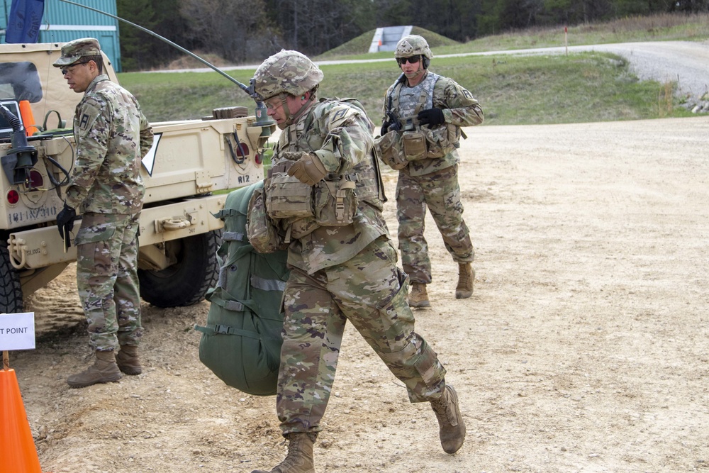 First Army Best Warrior Competition Stress Shoot Event