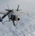 F-35B Lightning II refuels with KC-135 Stratotanker