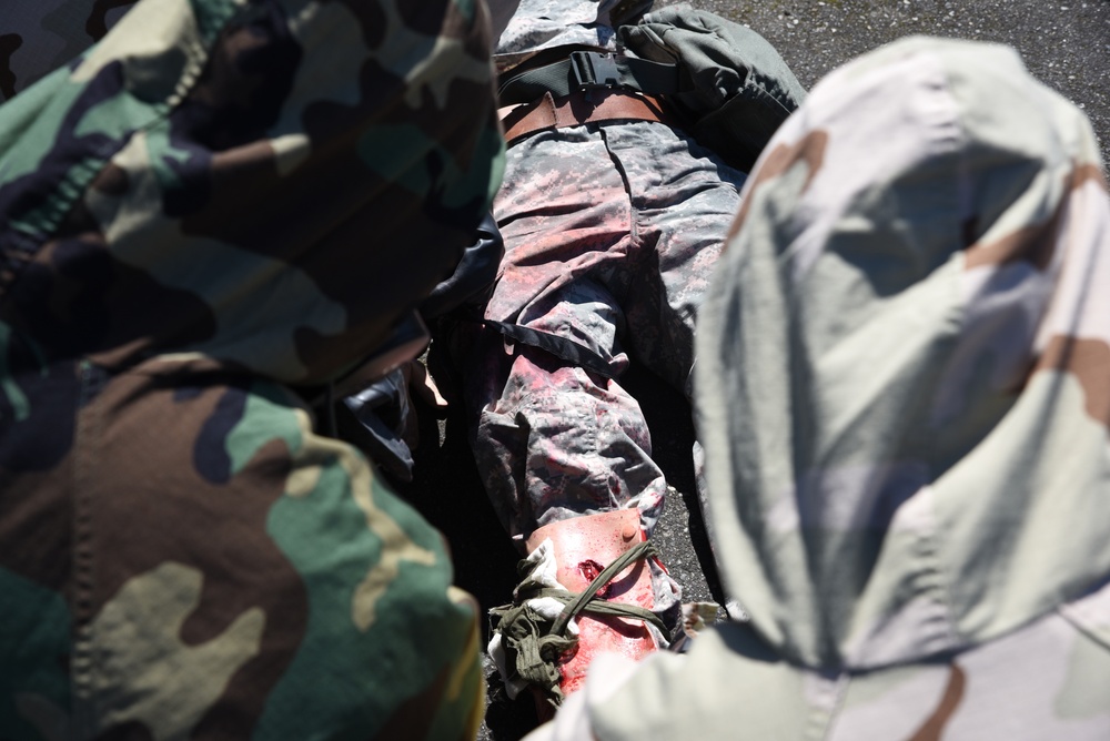 Team McChord Conducts CBRN Training for Rainier War