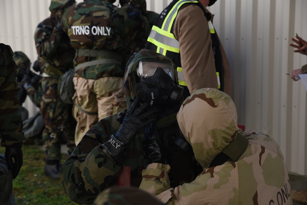 Team McChord Conducts CBRN Training for Rainier War