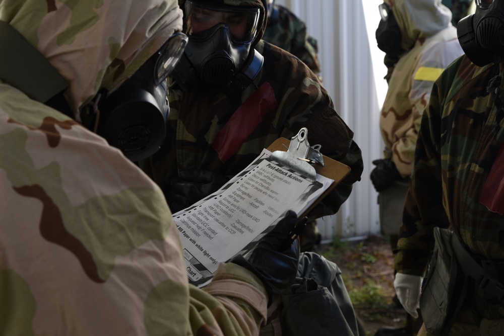 Team McChord Conducts CBRN Training for Rainier War